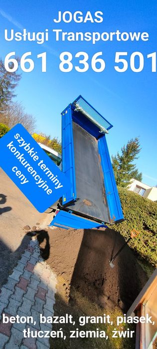 Beton, suchy beton, transport Poznań i okolice