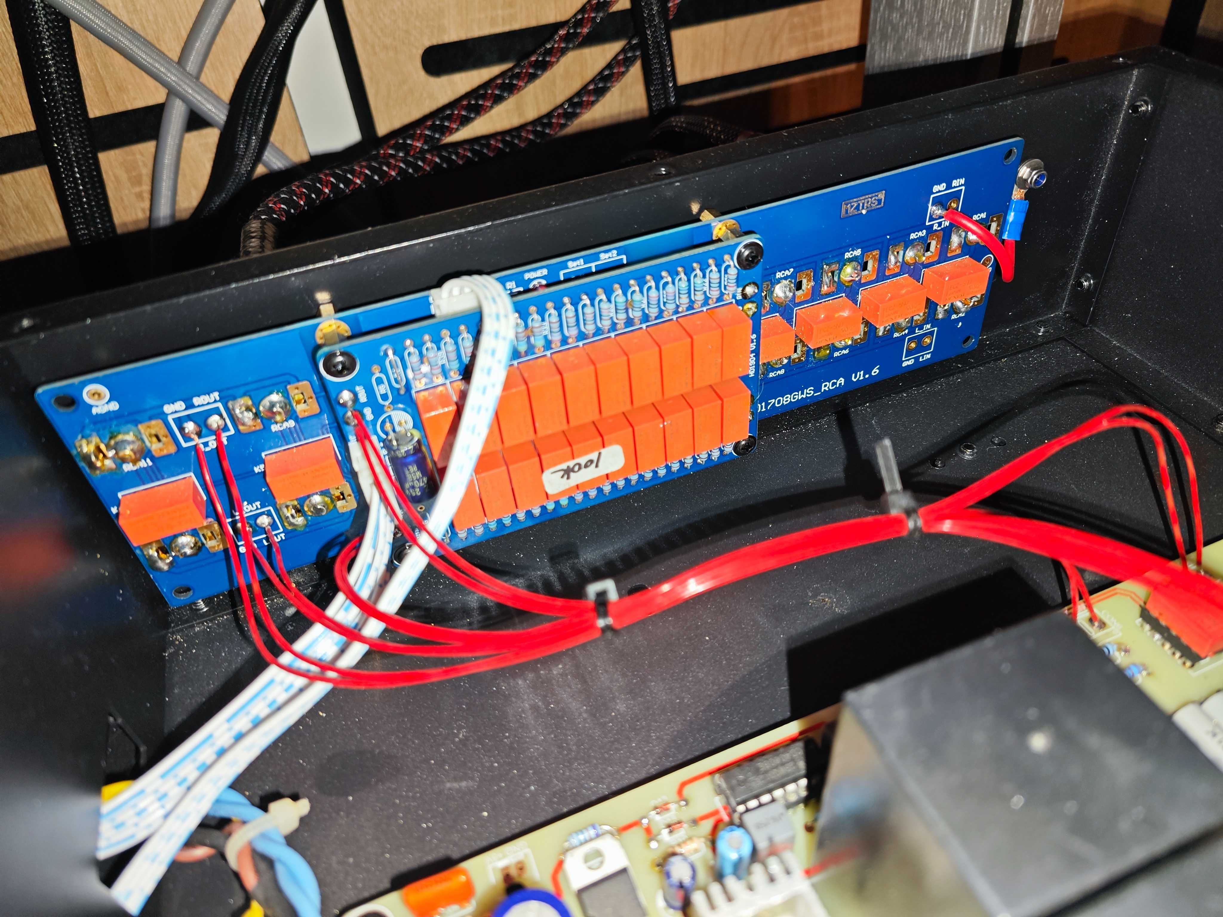 conrad johnson pv12 klon  przedwzmacniacz lampowy ecc82