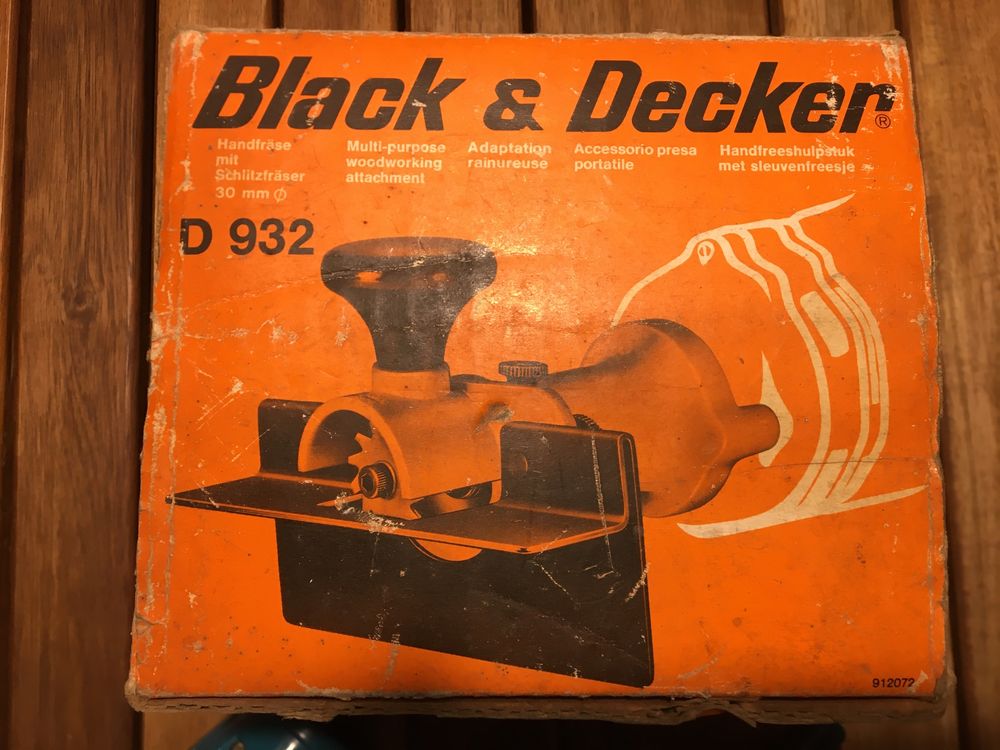 Acessórios Black & Decker antigos