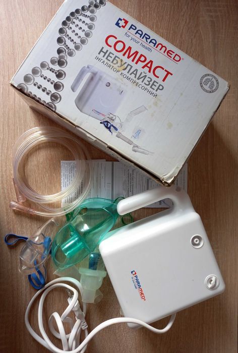 Інгалятор, небулайзер компресорний  компактний Paramed