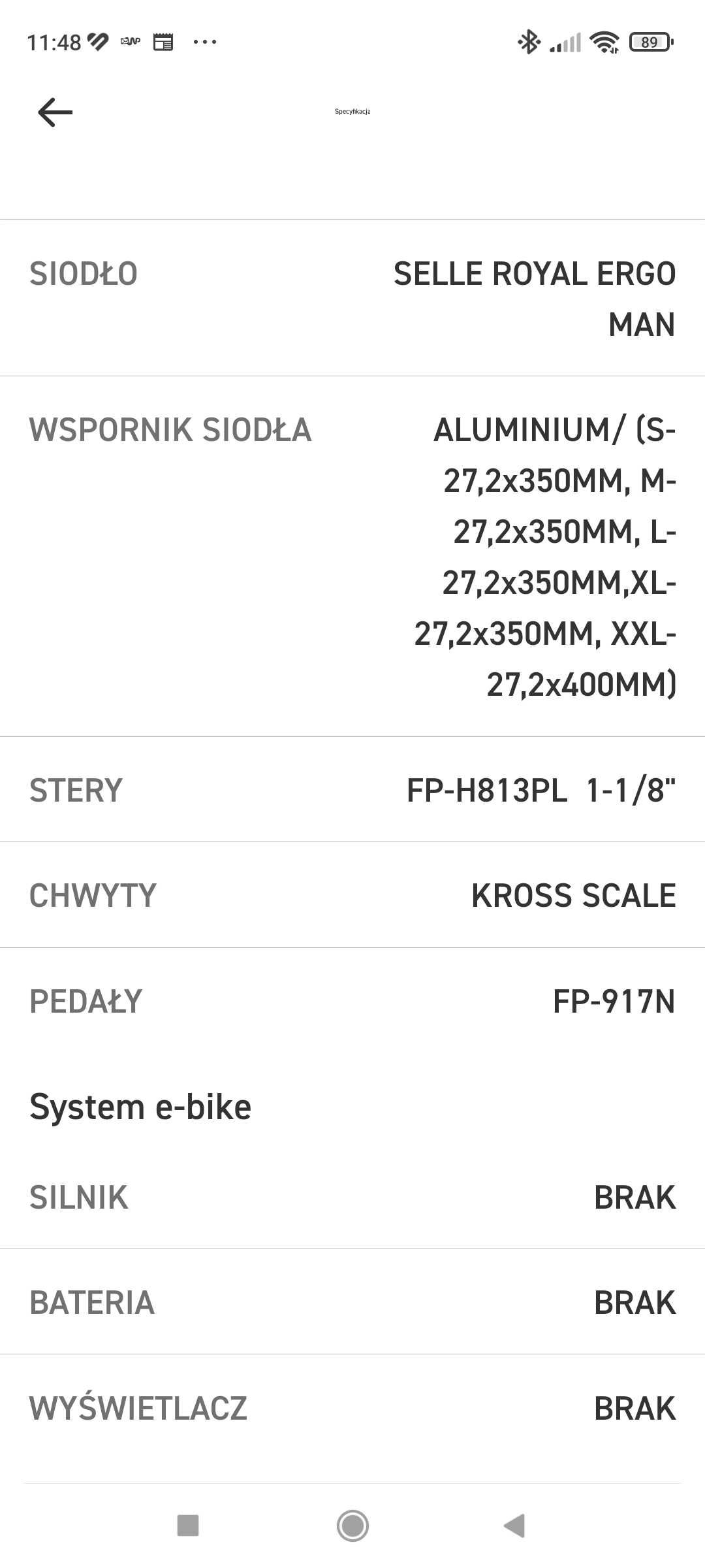 Rower Kross Level 6,0