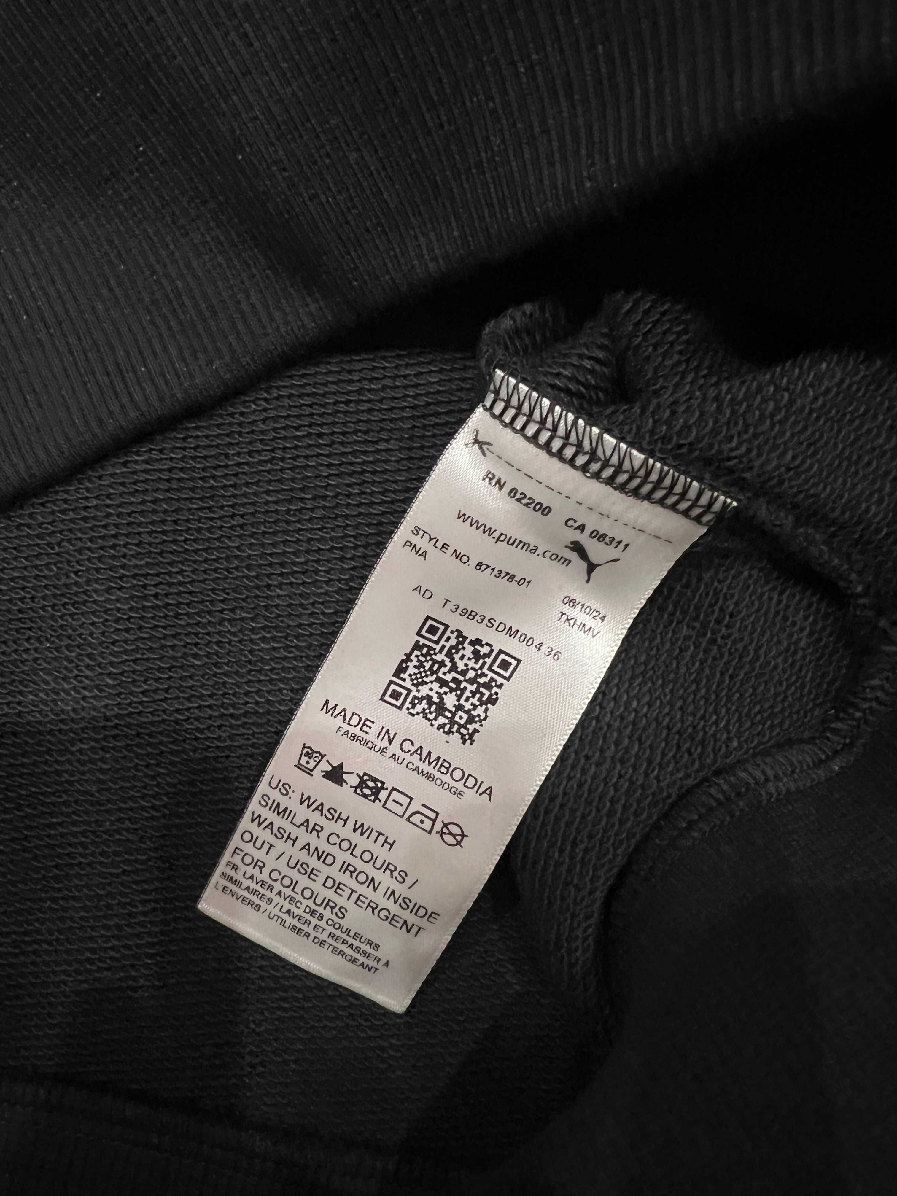 Чорне чоловіче худі puma essentials men's hoodie нове оригінал з сша