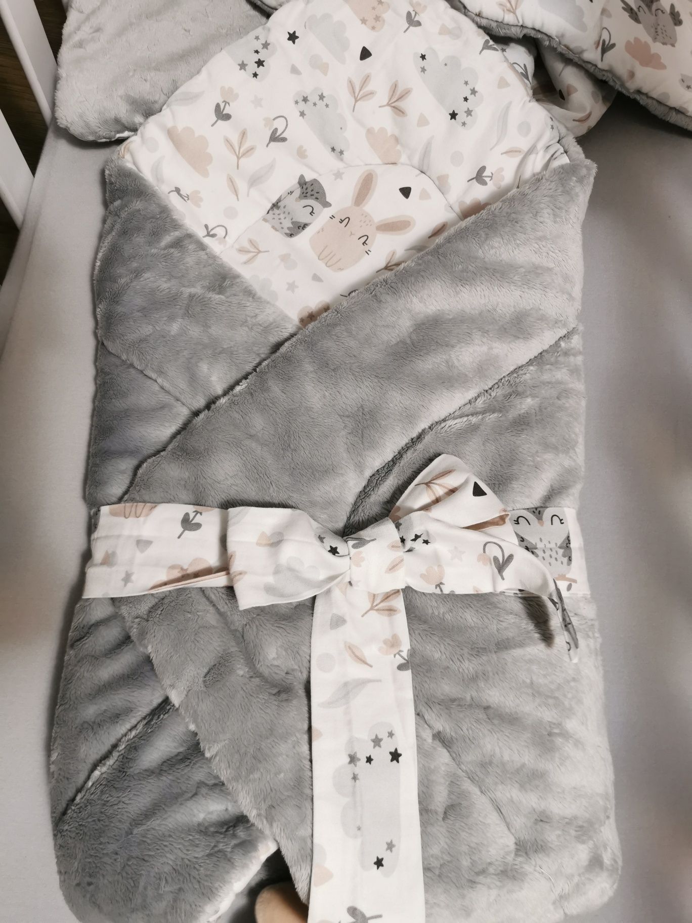 Rożek kołderka poduszka dla niemowlaka Amumu