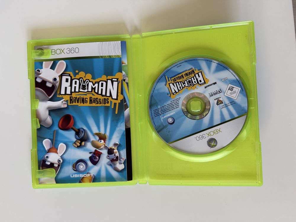 Rayman Raving Rabbids XBOX 360 One Series X S