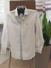 Стильная белая рубашка Waikiki на 128 134 140 в идеальном состоянии