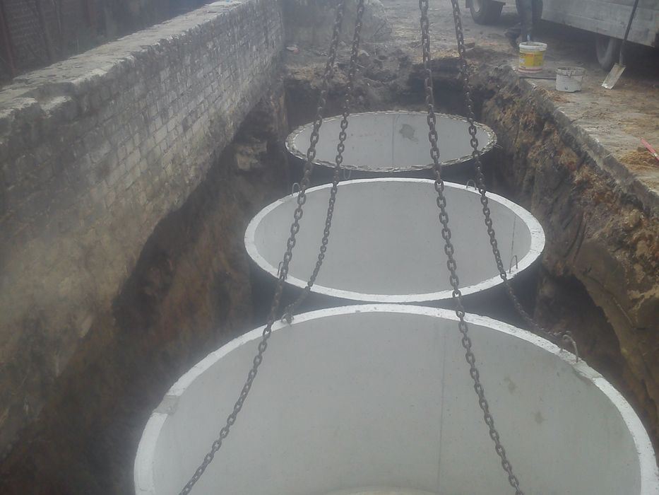 Szambo betonowe okrągłe 10m2, zbiornik na deszczówkę