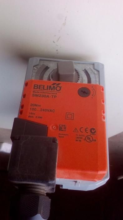 Задвижка поворотная. Баттерфляй VITECH с ел.приводом GM BELIMO