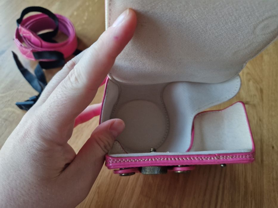 Futerał etui pokrowiec na aparat + pasek