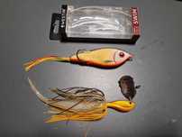 Rapala RAP-V Pike Bladed Jig 28g + Westin Swim Hollowbody 9cm