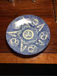 Prato Porcelana Chinesa séc XVIII 20,5 cm