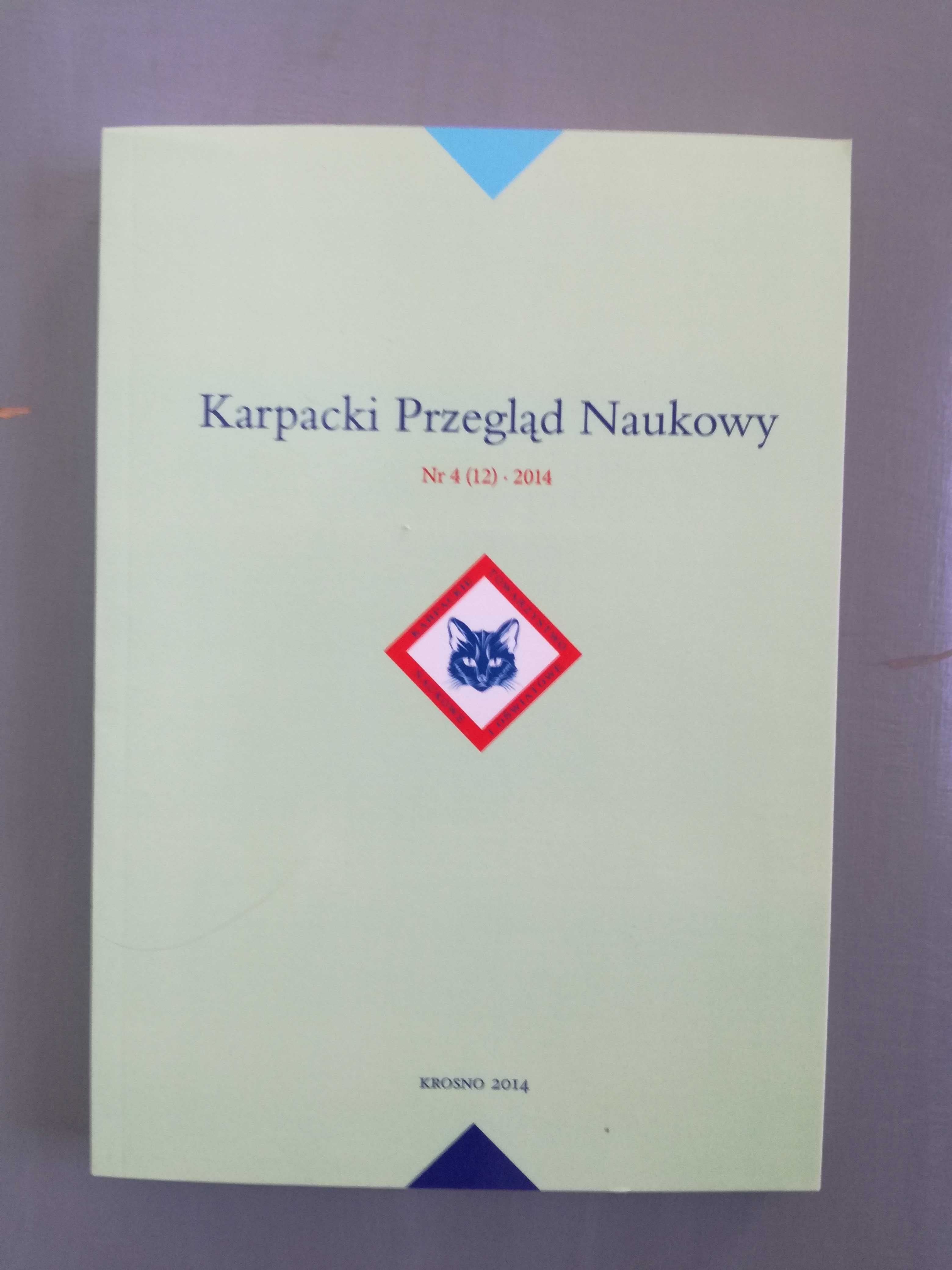 Karpacki Przegląd Naukowy Nr 4(12) 2014 r