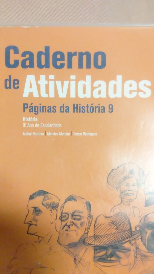 História 9 caderno de atividades