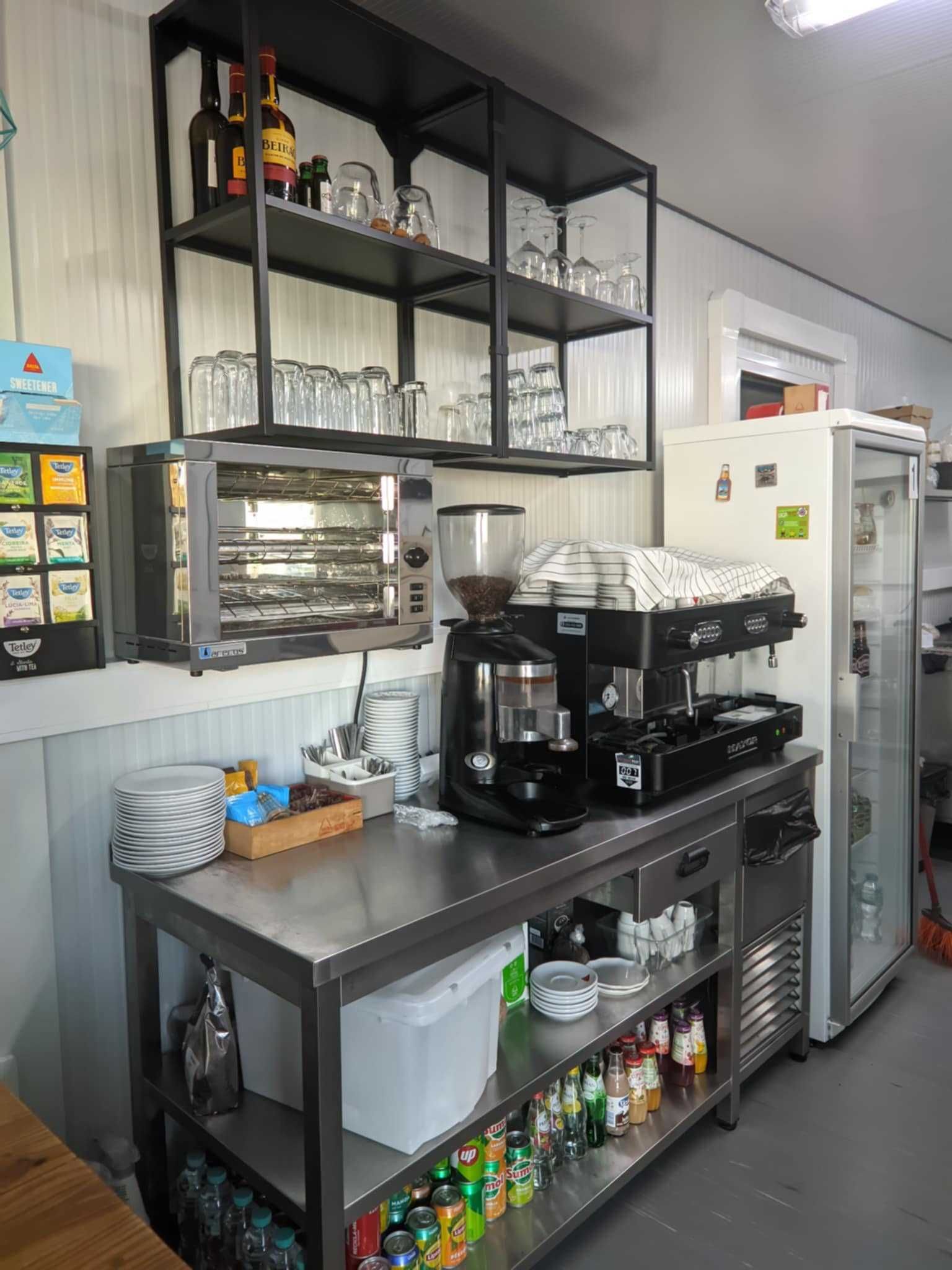 Cafetaria, mercearia, snack bar - pré fabricado