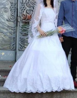 Весільна сукня, на корсеті
