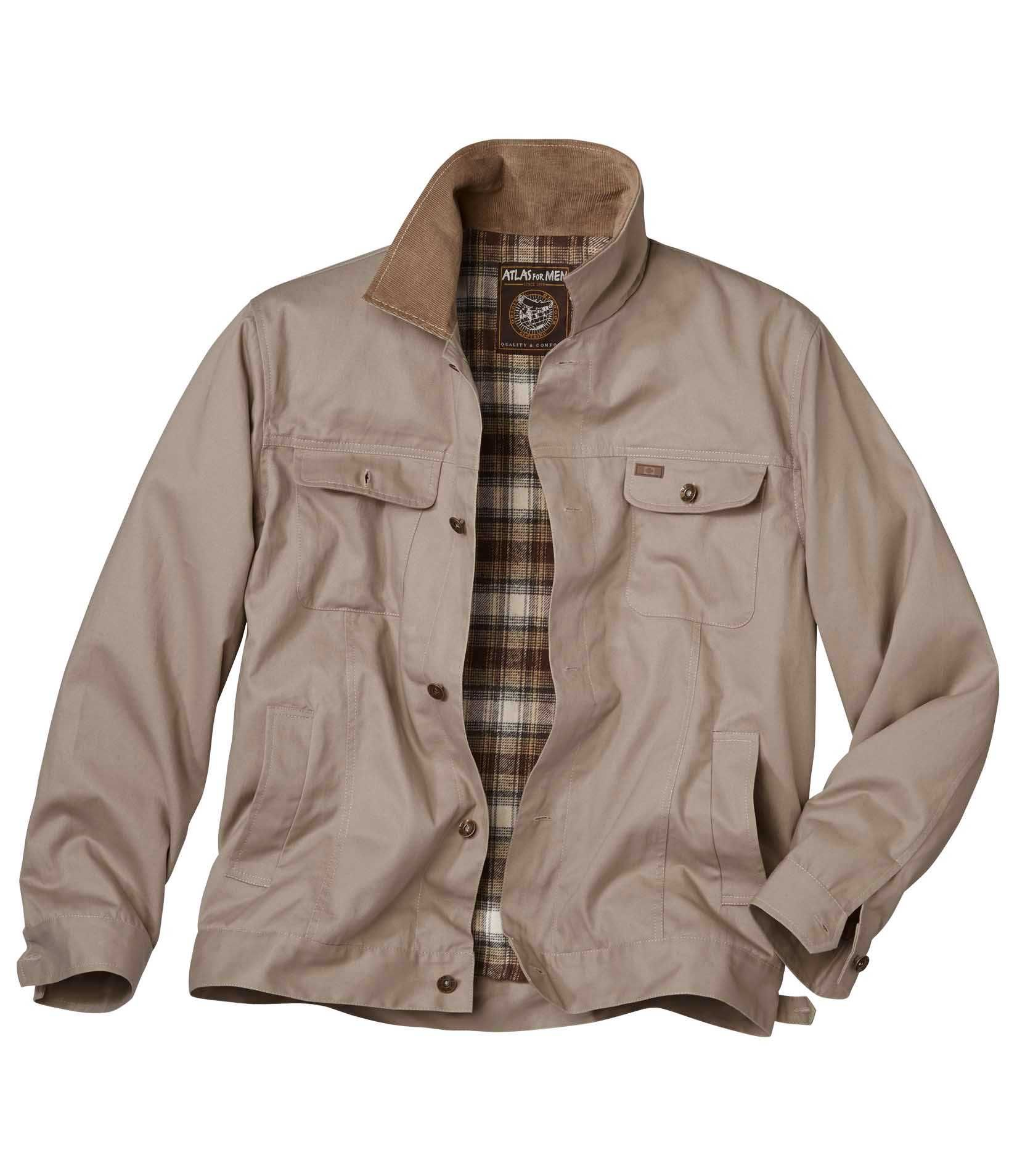 Kurtka męska 3XL letnia katana bawełna  Q5039 ATLAS FOR MEN