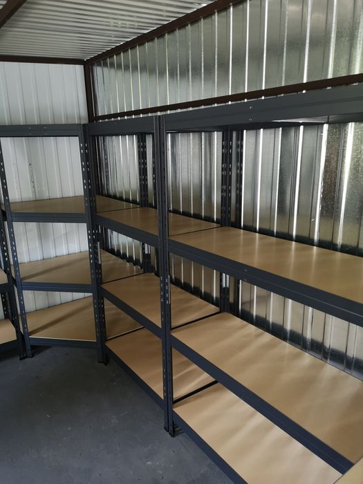 Regał Warsztatowy Zatrzaskowy na Nity 180x120x45 cm 4P/360 kg