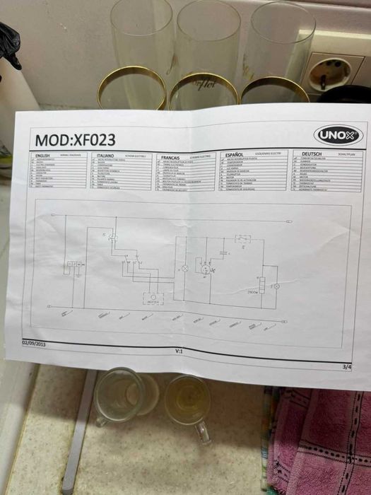 духова шафа UNOX LineMicro XF023