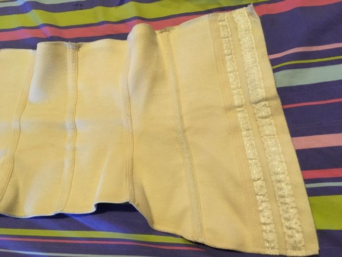 Cinta cor de rosa de redução de cintura