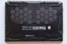 Capa inferior preta 3CNJHBAJN10 original Asus Tuf Gaming A15 FA506II-