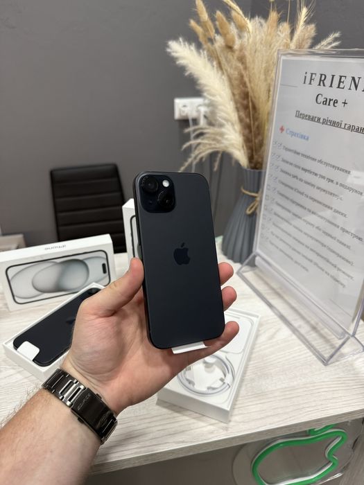 New open/box iphone 15 black 128gb black