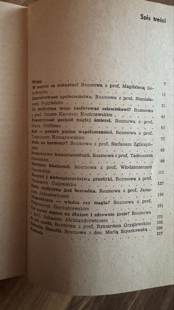 Iza Marcisz O zdrowiu i chorobie