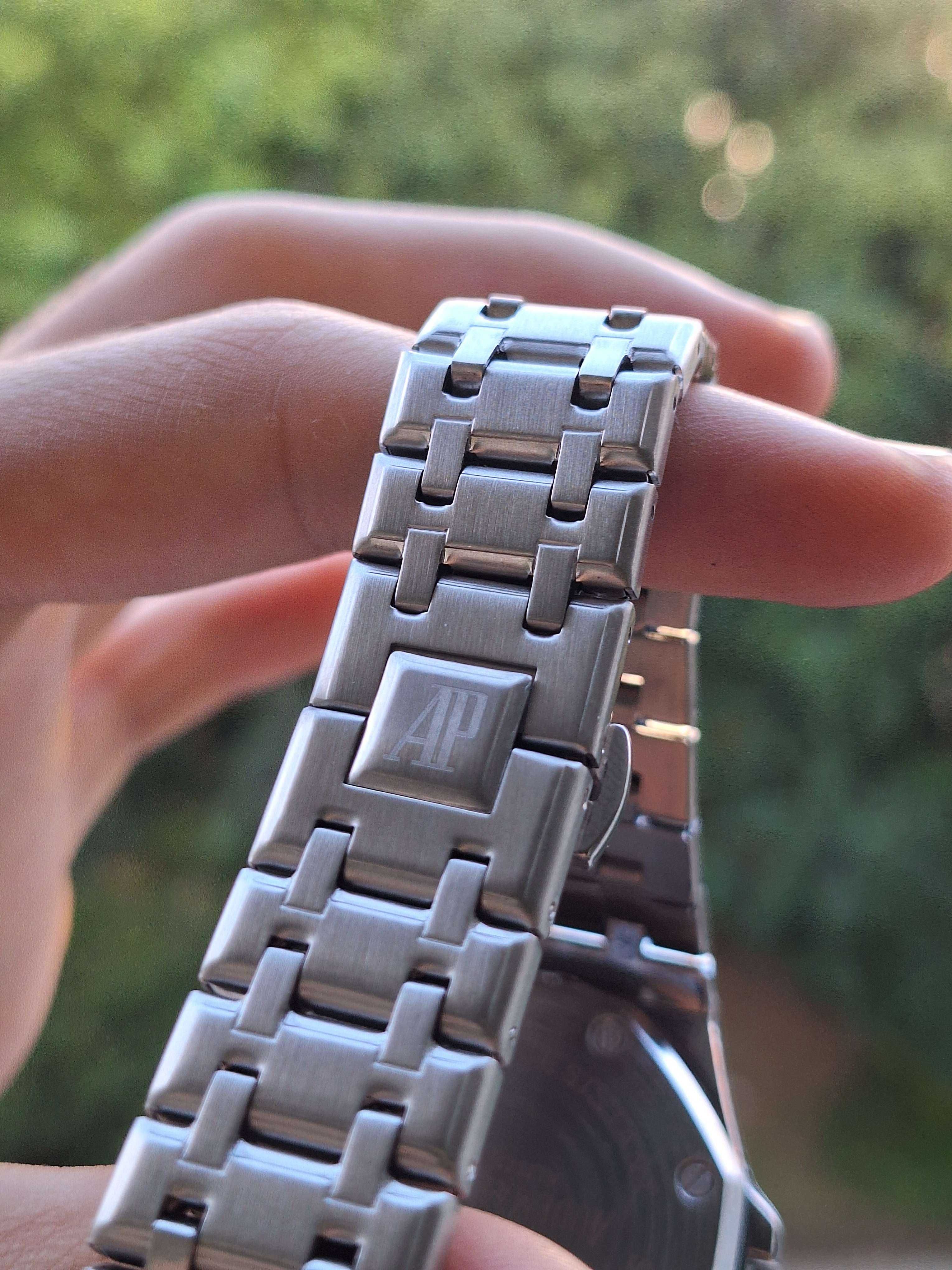 Relógio Audemars Piguet Royal Oak Cizento