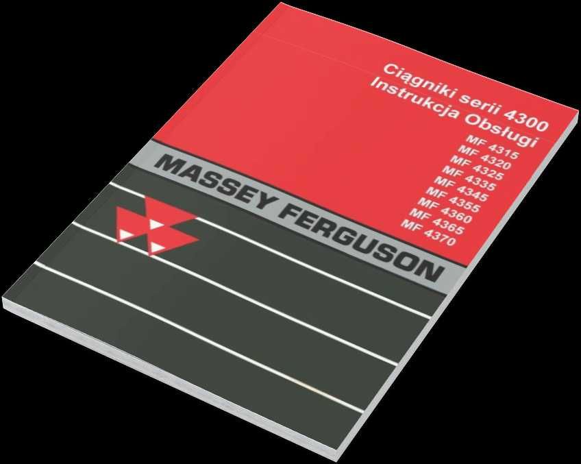 Instrukcja obsługi MF 4360 ; 4665 ; 4370 Massey Ferguson 4300