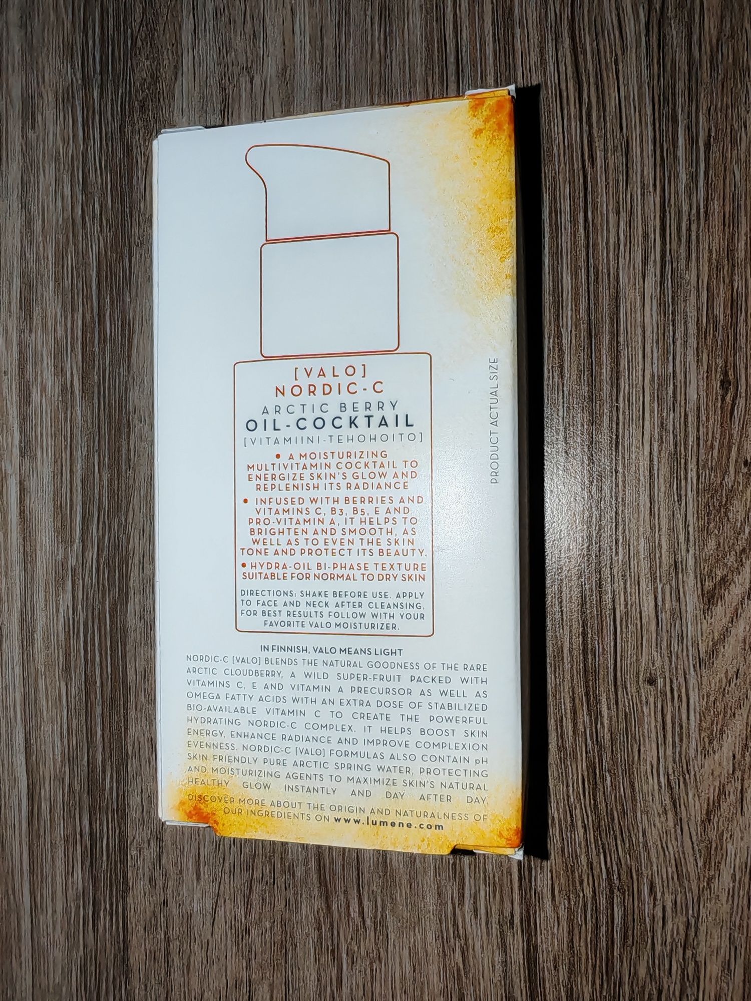 Zestaw kosmetyków olejek Lumene Oil Cocktail krem Teaology Kombucha