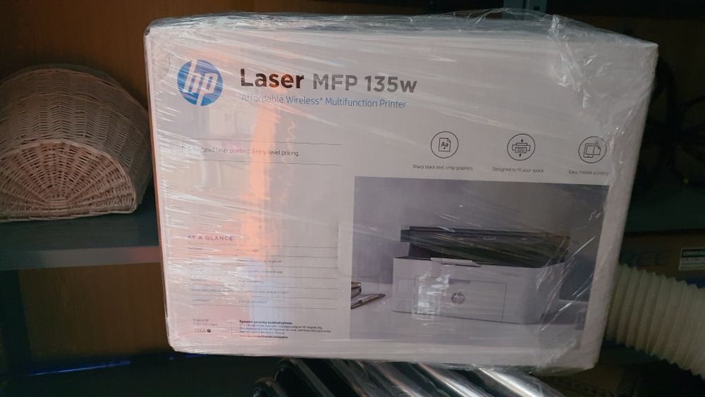 Drukarką laserowa HP Laser MFP 135w