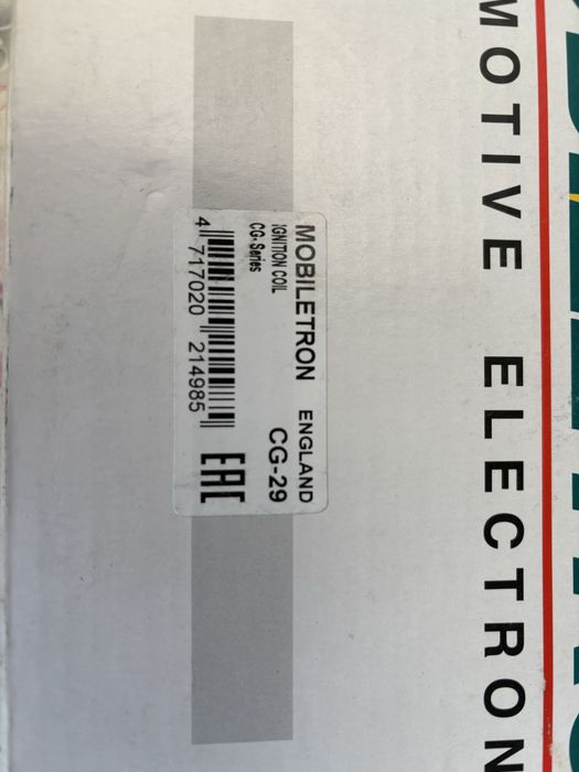 Катушка зажигания новая Sens 1.4 2013год