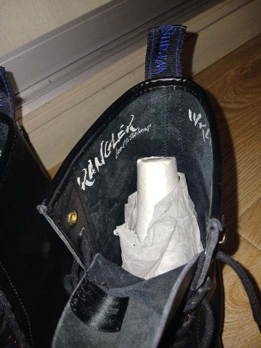 Чоловічі кожані ботинки Wrangler