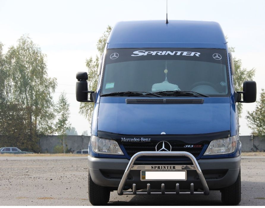 Авто коврики Mercedes Sprinter Crafter  Кенгурятники Пороги Люстра