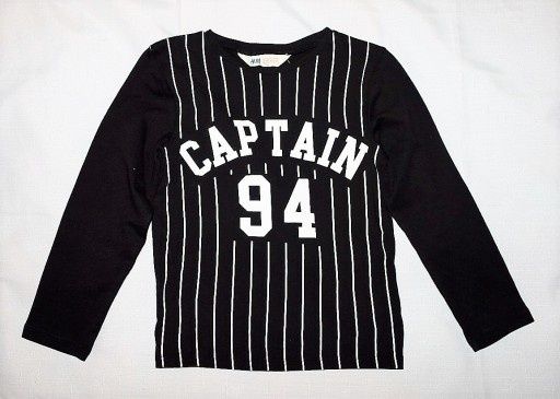 Bluzka H&M_110/116 CAPTAIN