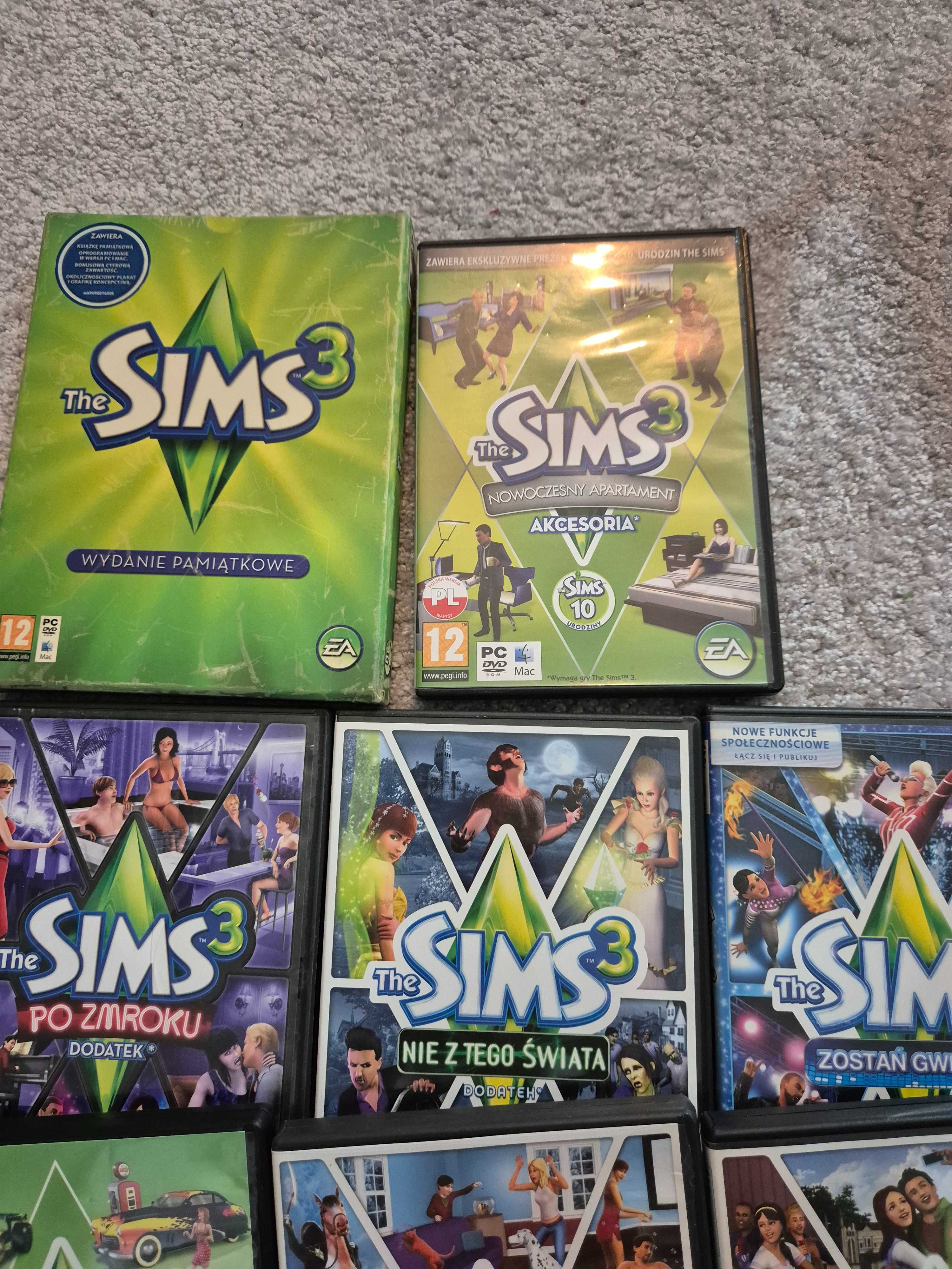 Zestaw płyt Sims3, 10szt
