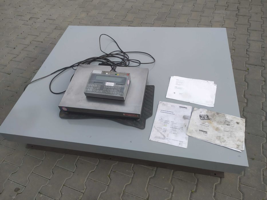 Waga platforma, 1500 kg + mała 60kg Soehnle S20 2761