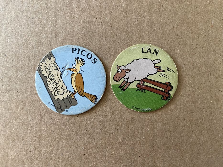 Super Caps - tazo, tazos, żetony, lata 90