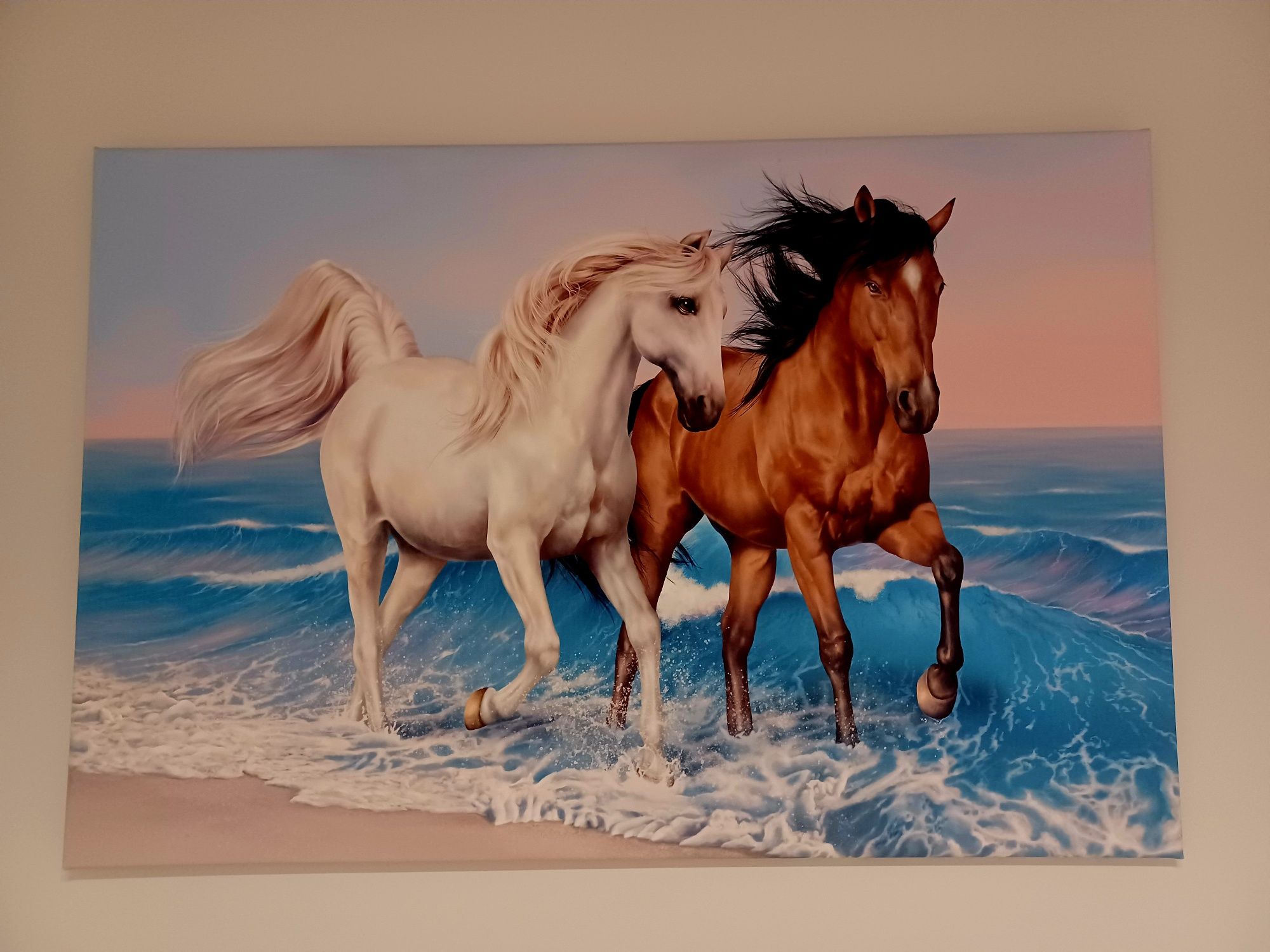 Obraz konie duży 120cm x 80