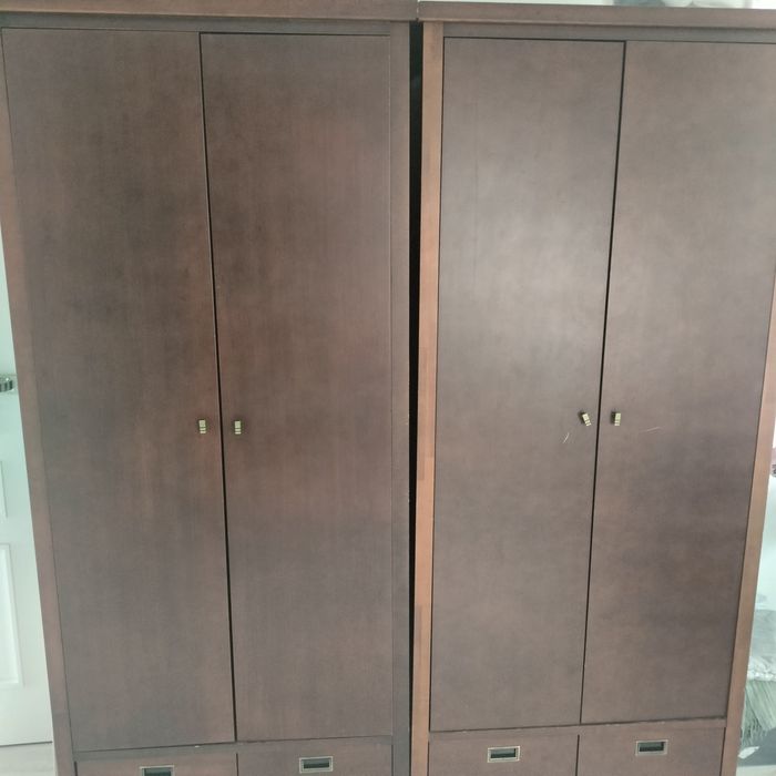 Szafy dwudrzwiowe z szufladami