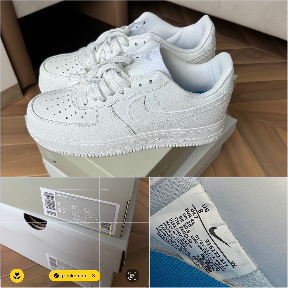 Nike Air Force 1 Low x Drake Nocta white (IN BOX)