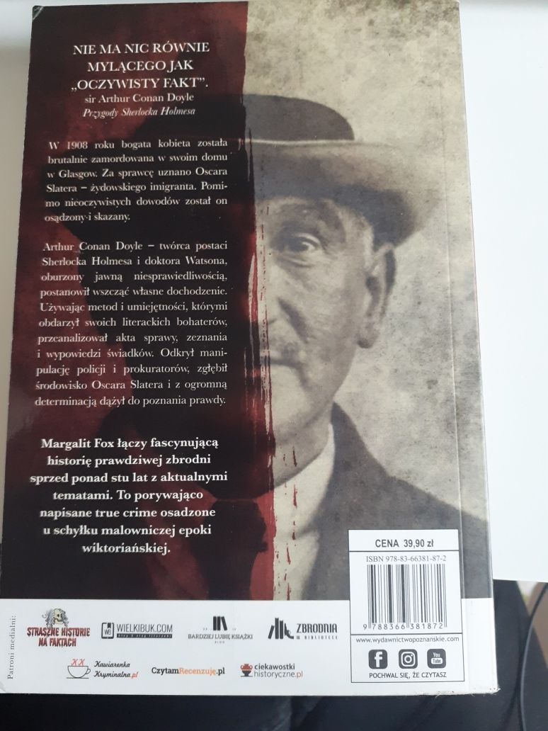 M.Fox "Arthur C.Doyle i sprawa morderstwa"