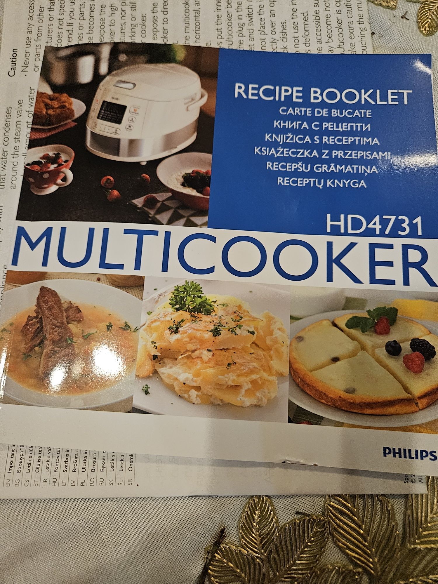 Multicooker PHILIPS HD4731/70
W pełni sprawny Multicooker
