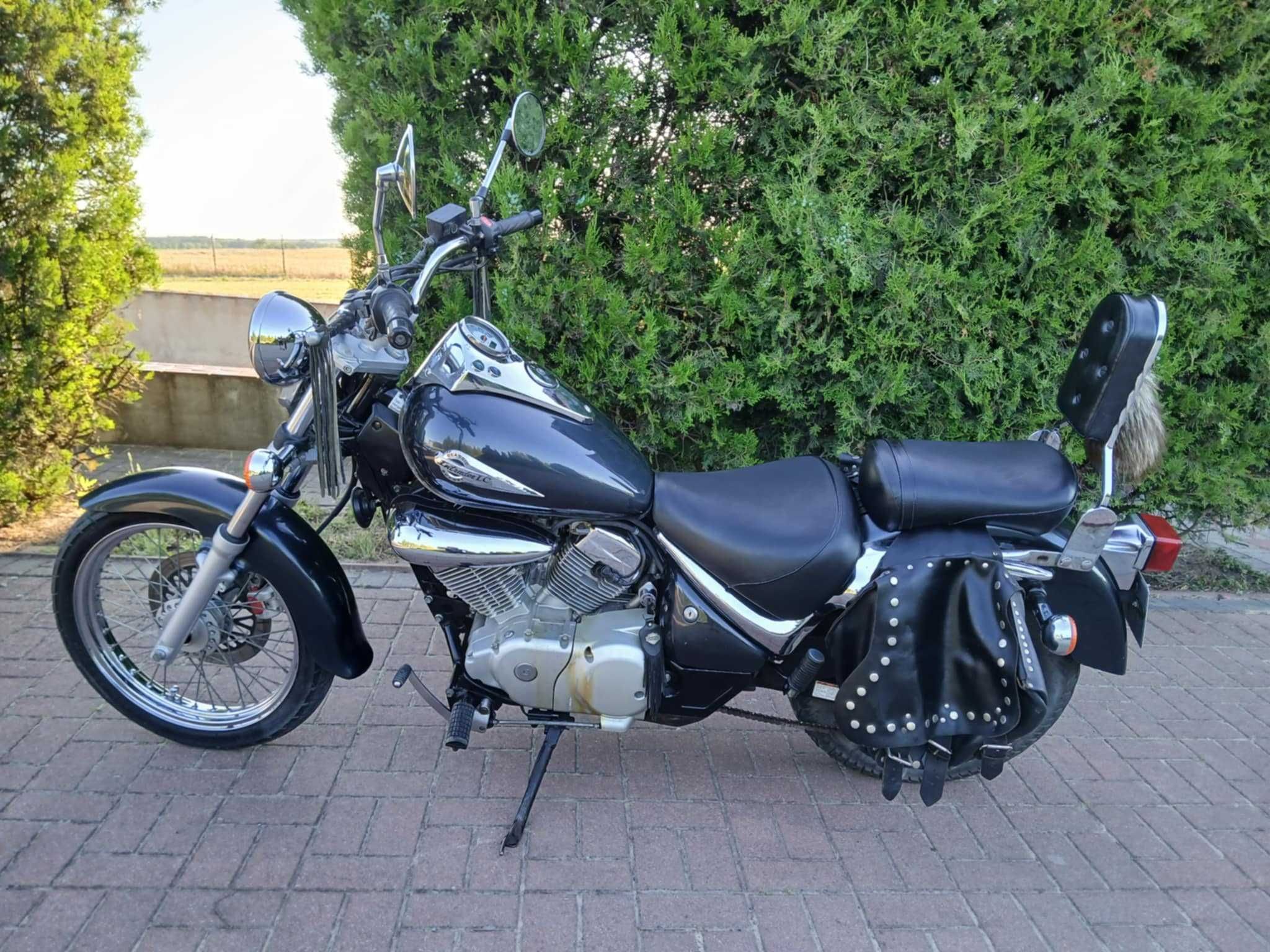 Suzuki Intruder 125, Kat B,A1, Stan Bdb, Zarej, Do Jazdy,2002r,dodatki