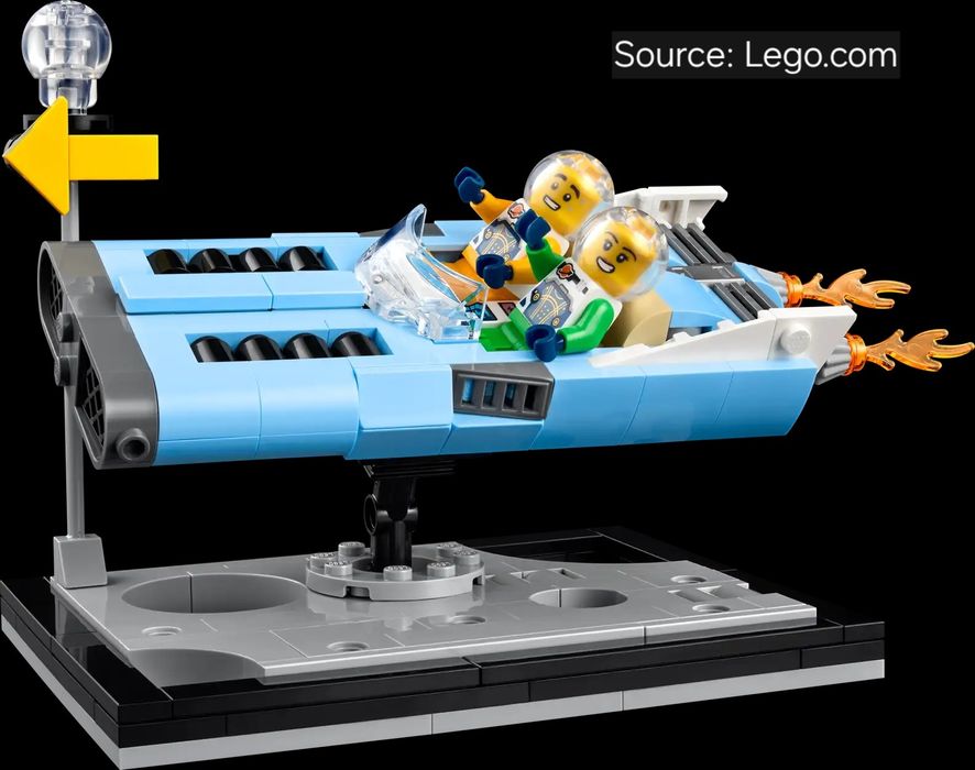 ENVIO GRATIS-LEGO 40789 Flying Moon Car (Ideas)