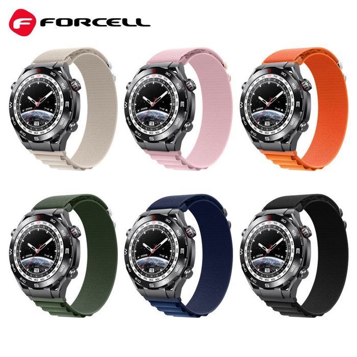 Forcell Pasek Galaxy Watch FS05 20 mm pomarańczowy