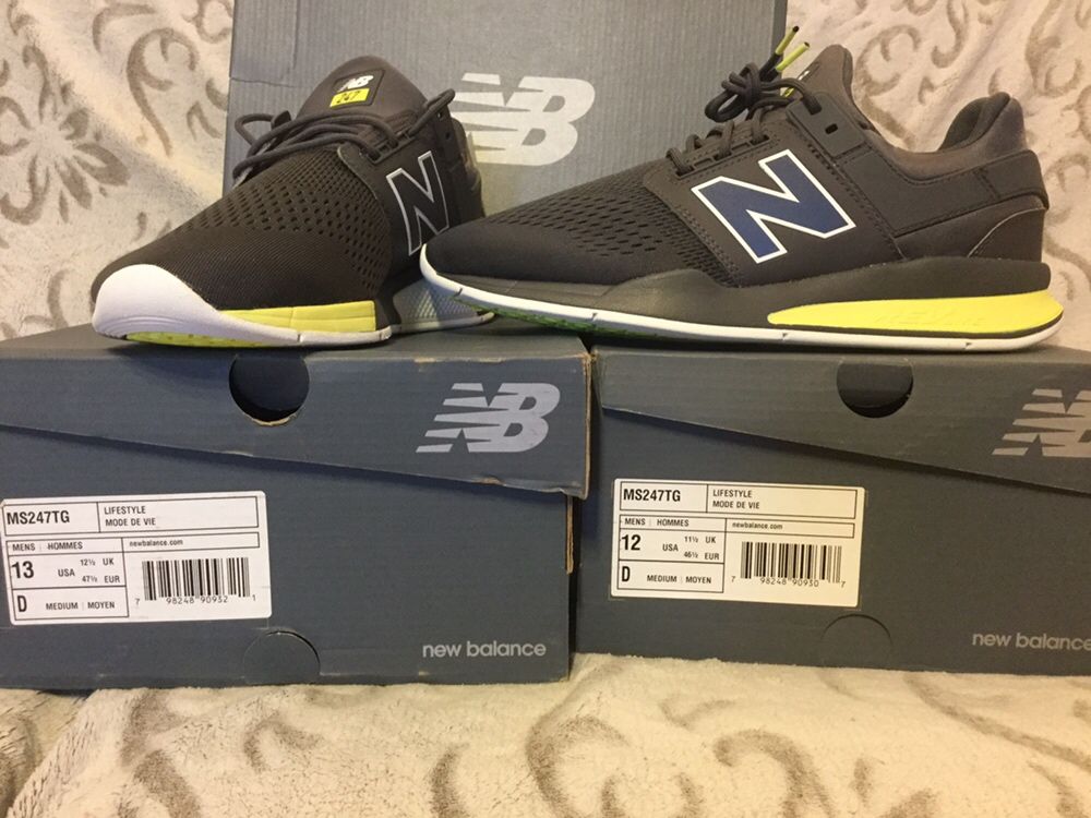 Кроссовки New Balance MS247TG. Размер 46,5