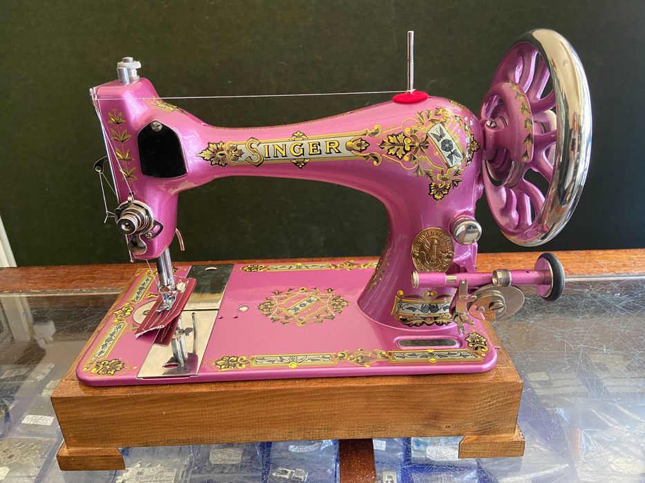 Máquina costura Singer restaurada