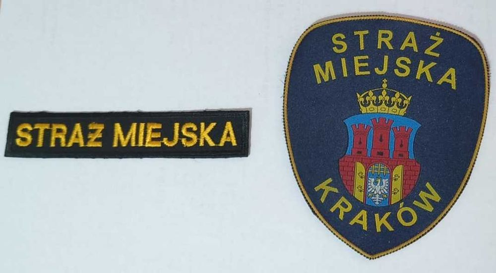 Naszywki Straży Miejskiej i czapka zimowa