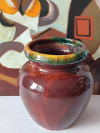 Piękna stara ceramika wazon kolekcje