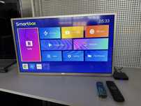Telewizor LED PHILIPS 32"+ SMART TV BOX. Gwarancja. Transport