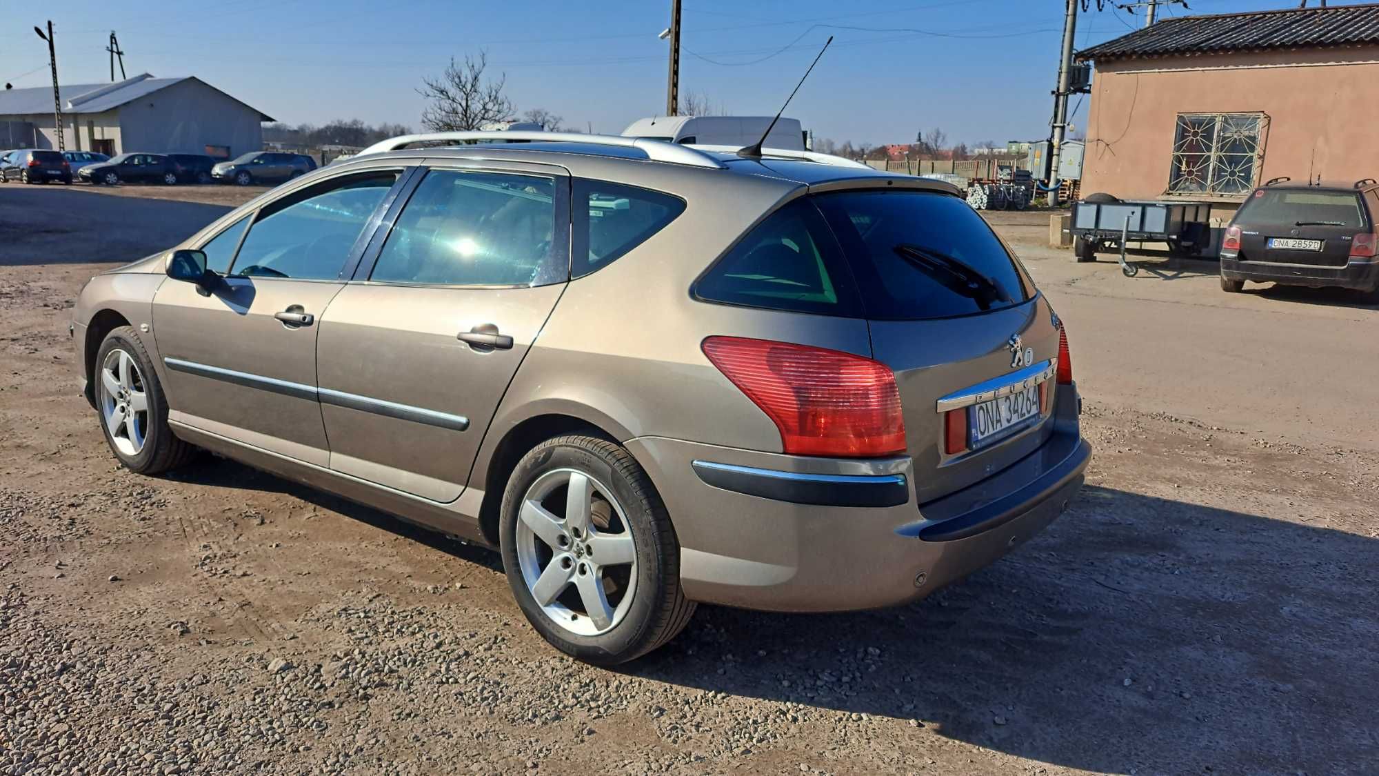 Peugeot 407 Platinum 2.2 Panorama Skóra zarejestrowany z DE